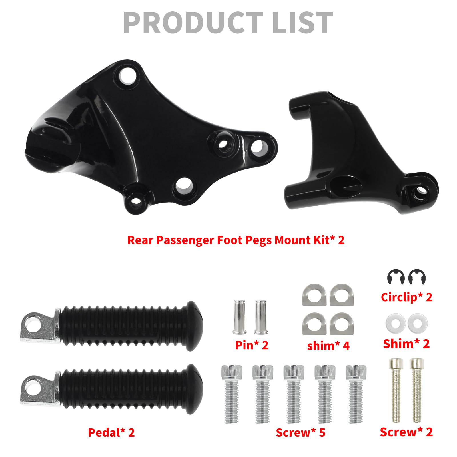 HDBUBALUS aluminum alloy footpeg highlighting strong yet lightweight build