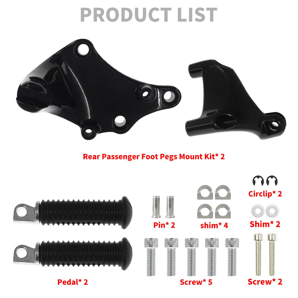 HDBUBALUS aluminum alloy footpeg highlighting strong yet lightweight build