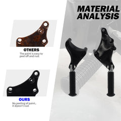 HDBUBALUS engraved skidproof footpeg with rugged grip