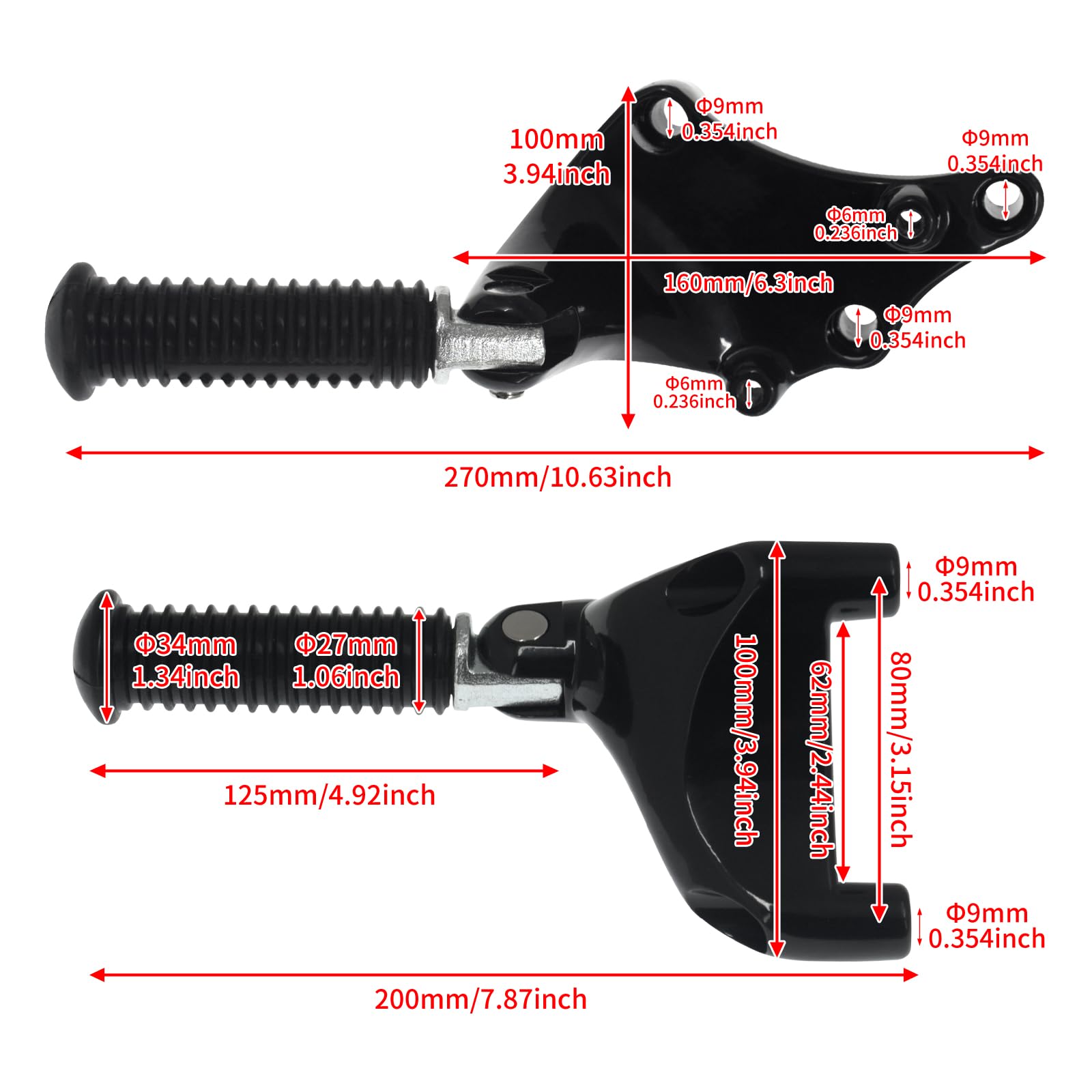 HDBUBALUS mounting accessories kit for Sportster installation