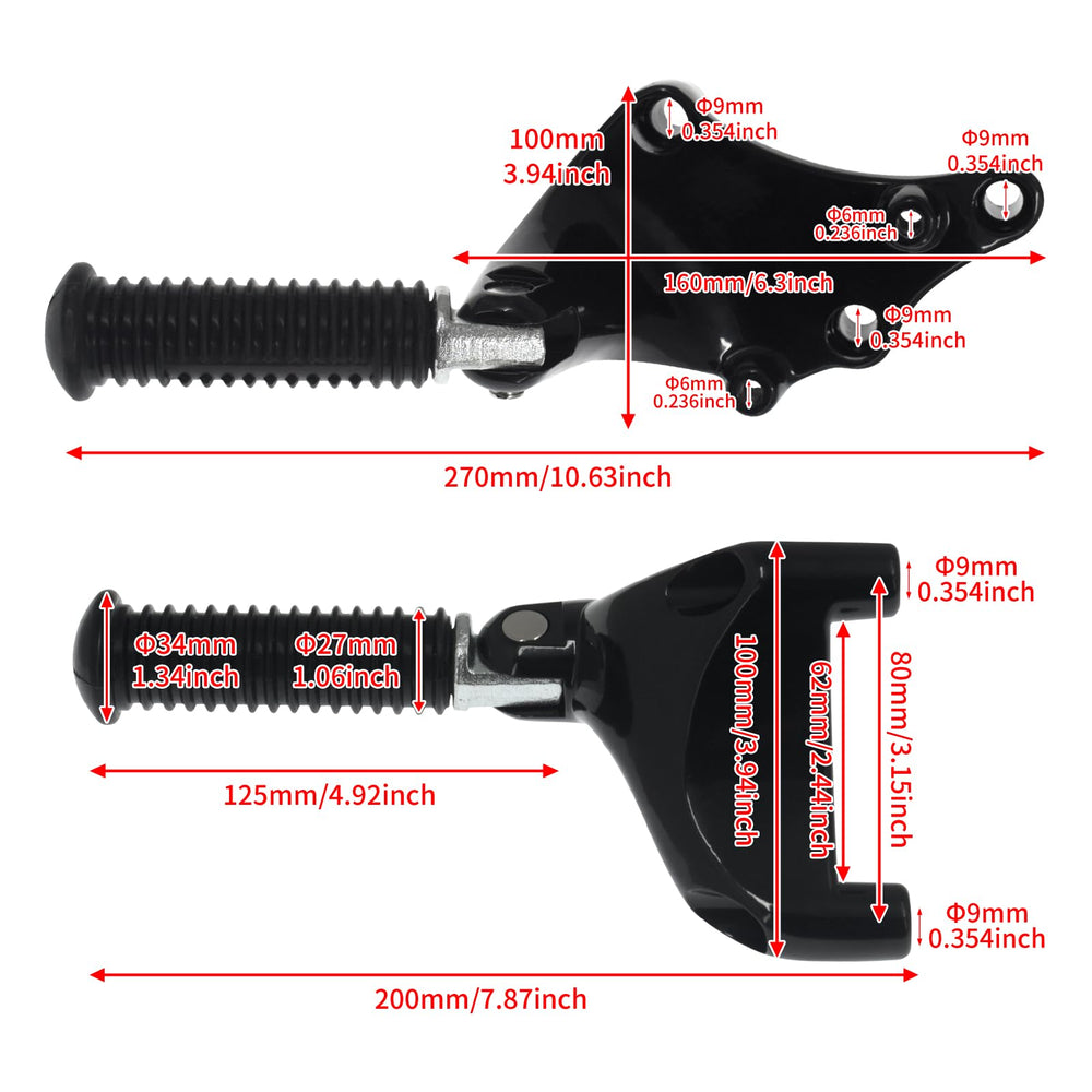 HDBUBALUS mounting accessories kit for Sportster installation