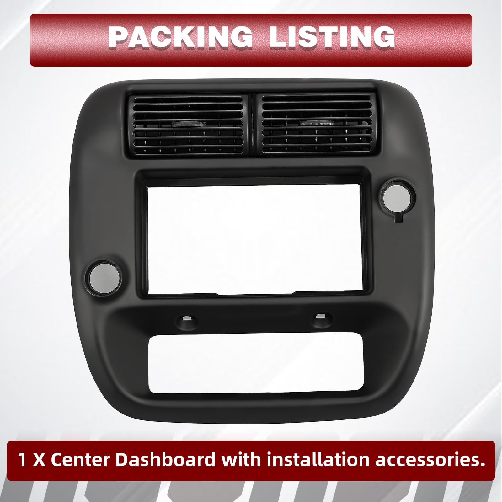 Bolt-on or snap-on fit supports simple, tool-assisted installation.