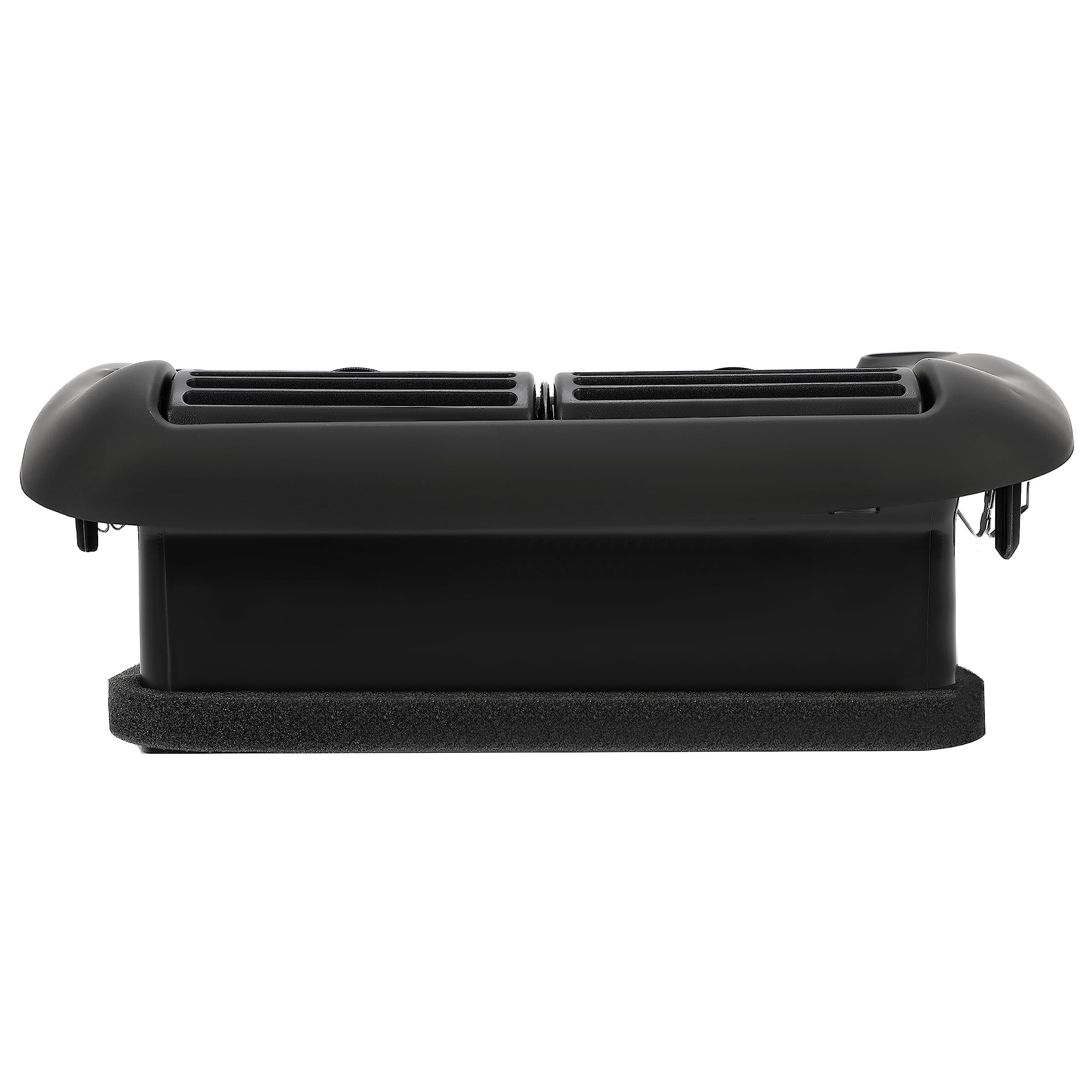 Lightweight ABS panel withstands heat and cold for long-lasting performance.