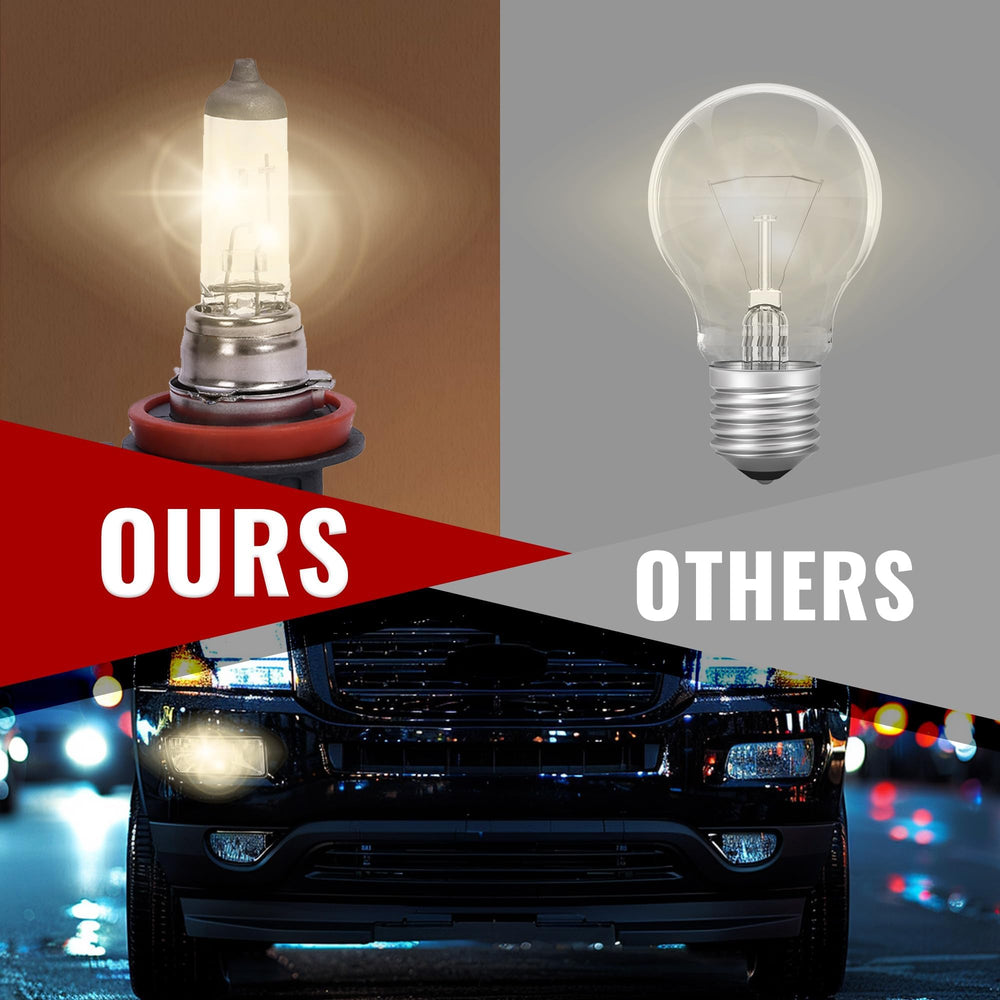 HECASA fog light right-side unit aligns for quick pairing on Sport Trac.