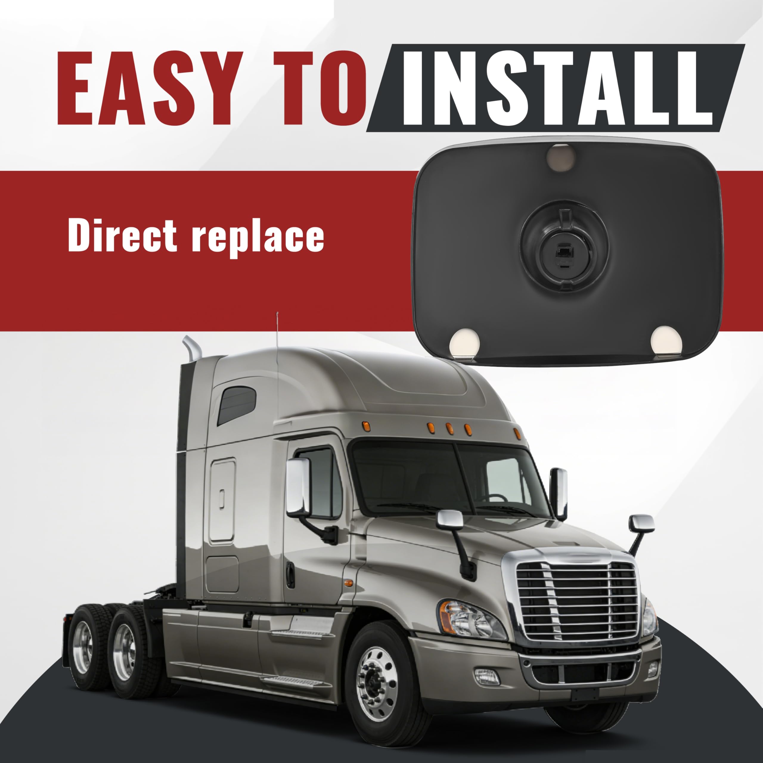 Compatible with 2008-2017 Freightliner Cascadia for straightforward replacement.