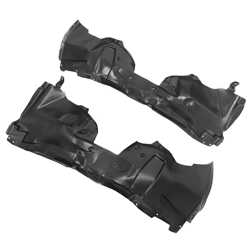 HECASA Fender liner shields wheel well from debris and mud.