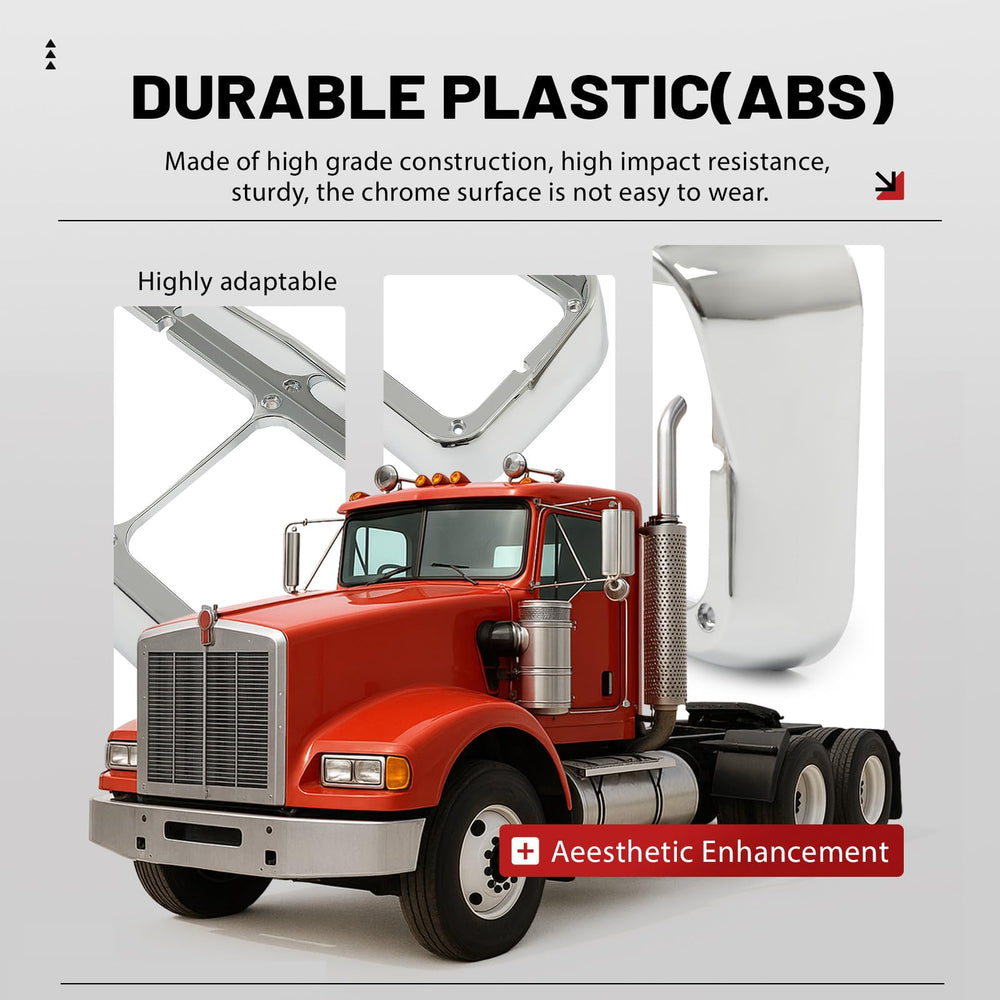 HECASA visor bezel for W900L adds gloss finish and headlight protection