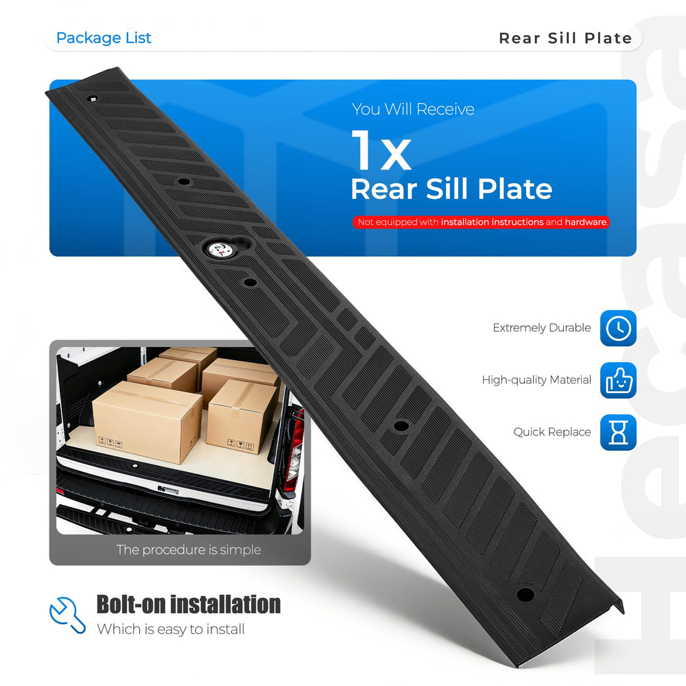 HECASA bumper pad provides a stable loading surface