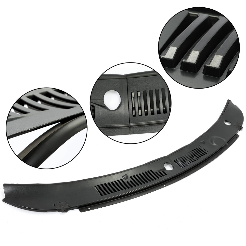 HECASA wiper protection reduces jumping in rain.