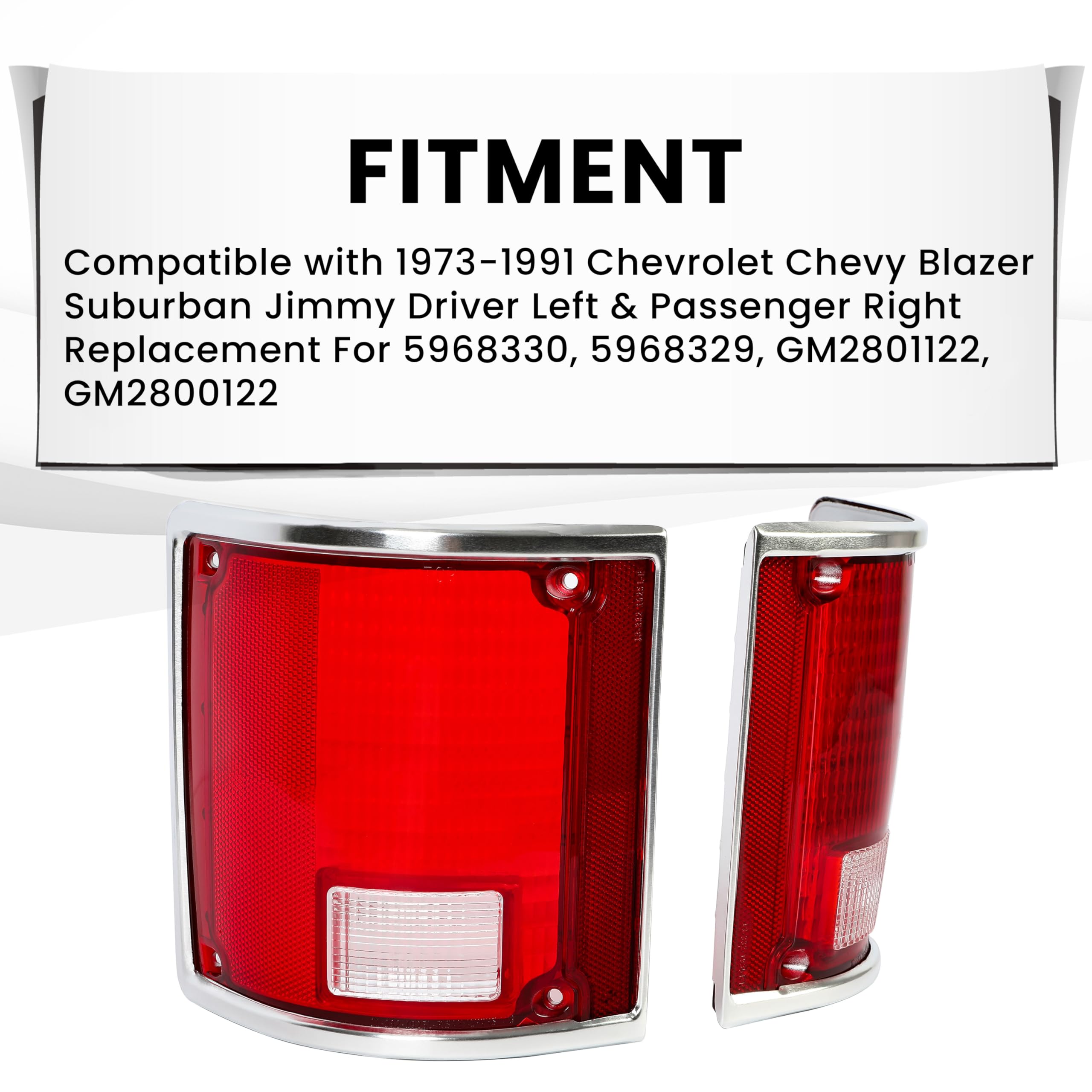 HECASA GM2801122/GM2800122 lens replacement for classic GM trucks.