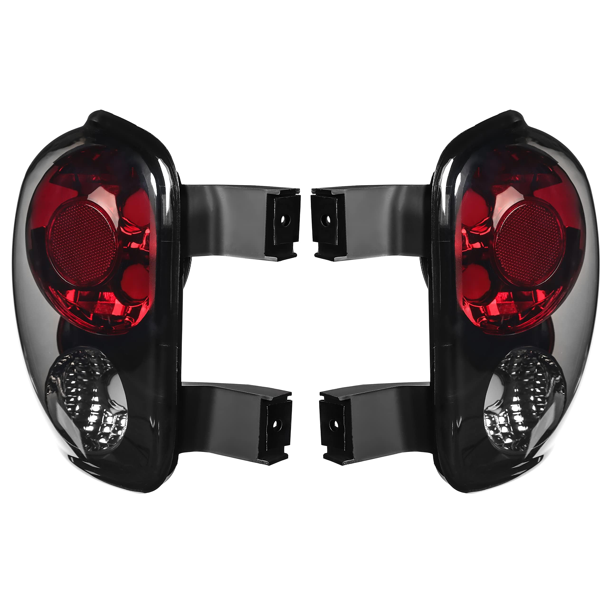 HECASA tail light for GMC Sierra Stepside with smoke lens.