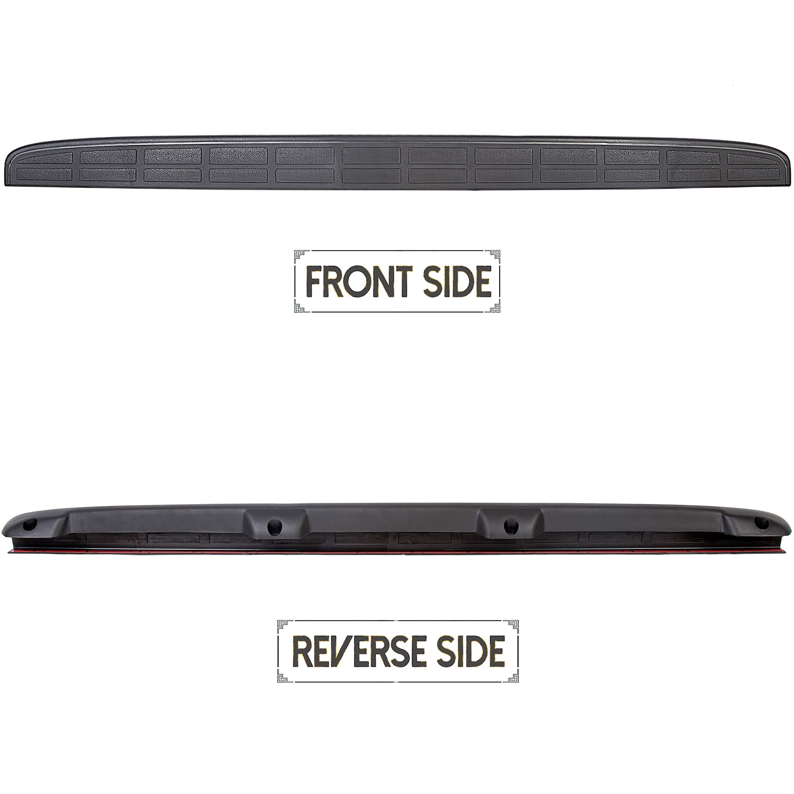 HECASA tailgate spoiler cap aligns with body lines for a seamless look.