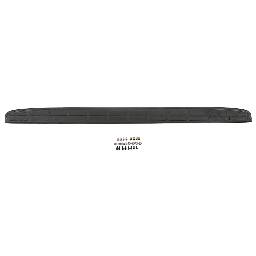 HECASA tailgate spoiler cap for GMC Sierra adds protection and a factory look.