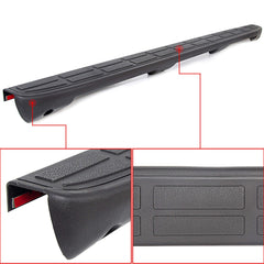 HECASA tailgate spoiler cap for GMC Sierra 1999-2000 protects the tailgate surface.