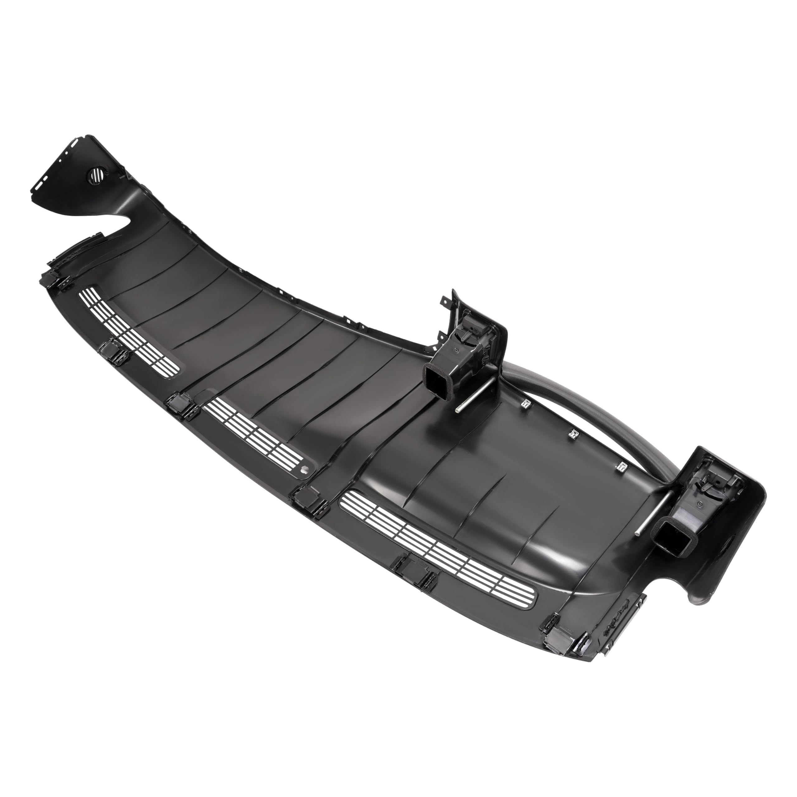 HECASA dashboard cap cover in-vehicle view highlights protective gray finish