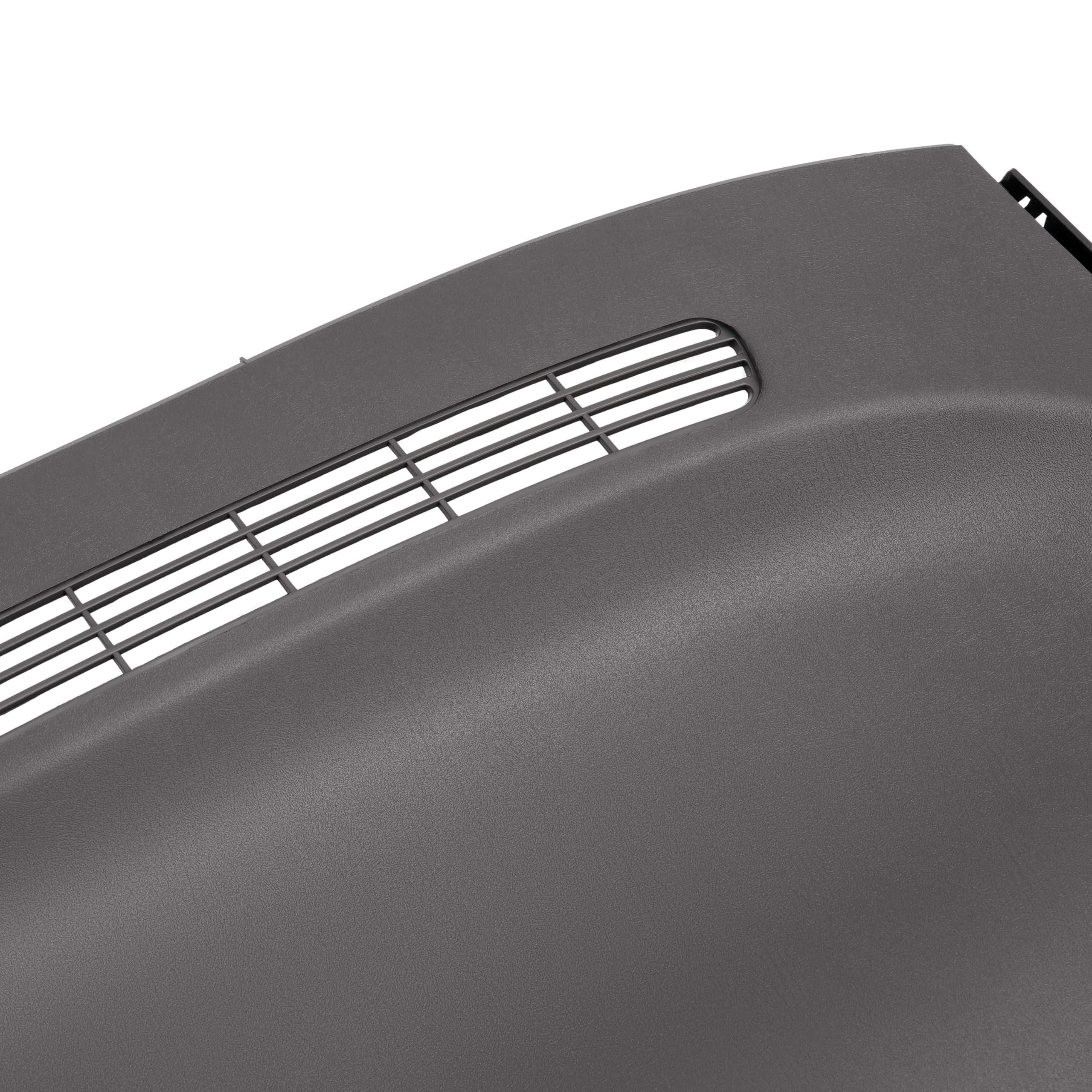 HECASA interior upgrade with scratch-resistant gray dashboard surface