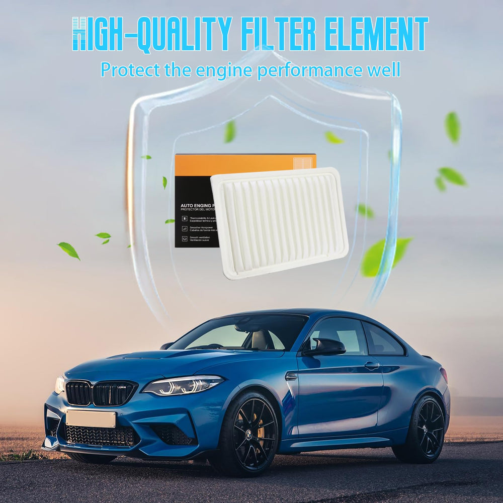 HECHENQICHE engine air filter dirt-attraction design traps debris before entering.