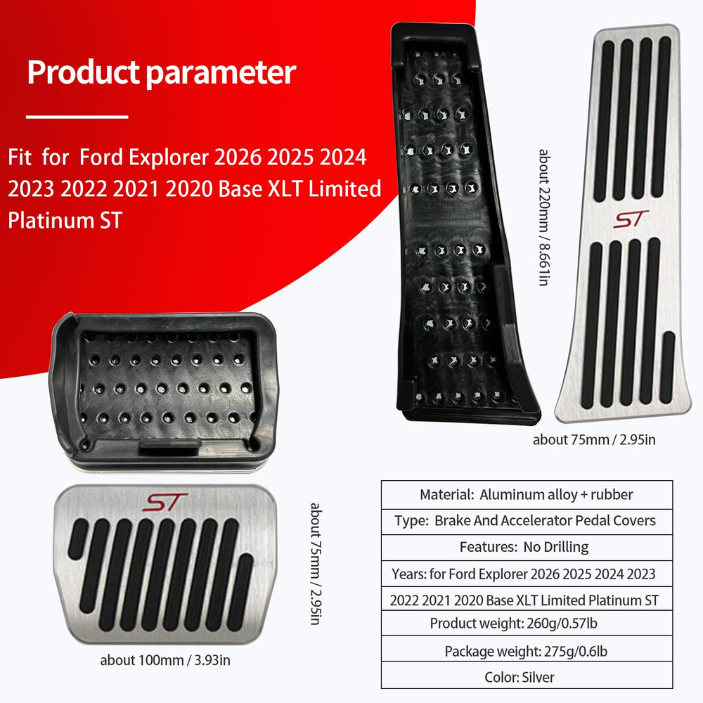 Hecotrax Explorer brake pedal closeup highlighting anti-slip surface for confident braking.