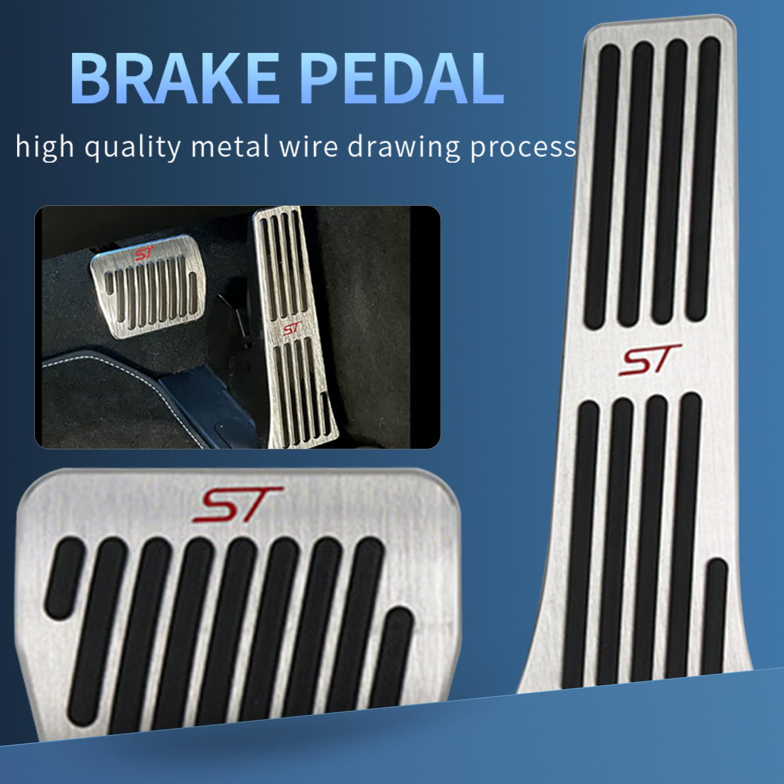 Hecotrax Explorer pedals fitment label shows compatibility with multiple 2020–2026 Explorer models.