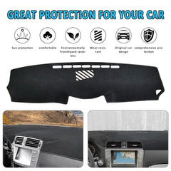 HEDAQI dash cover for Lexus IS250/IS350 prevents slipping and stays in place.