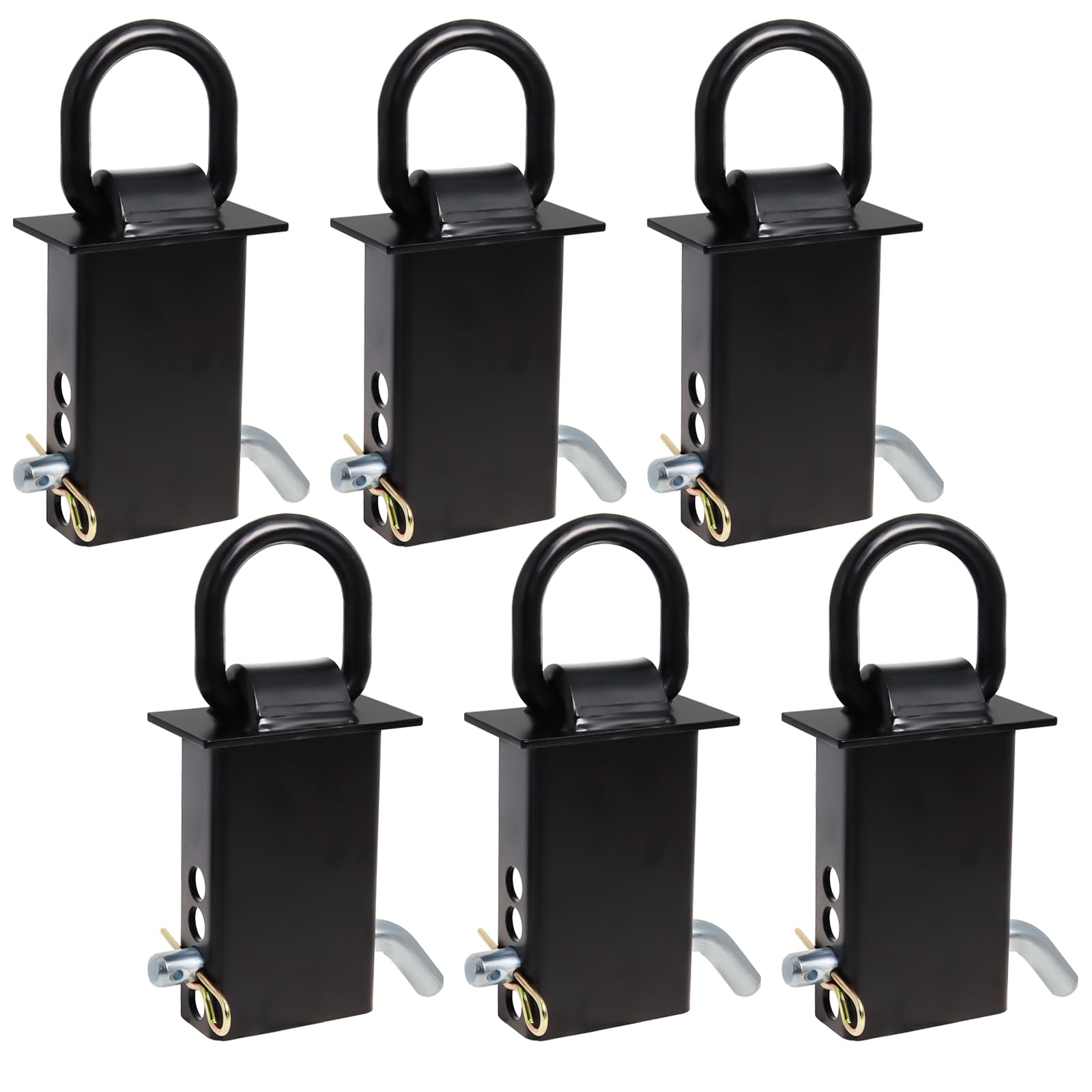 Hedday trailer stake pocket D-ring 16200lbs capacity for secure cargo on utility trailers.