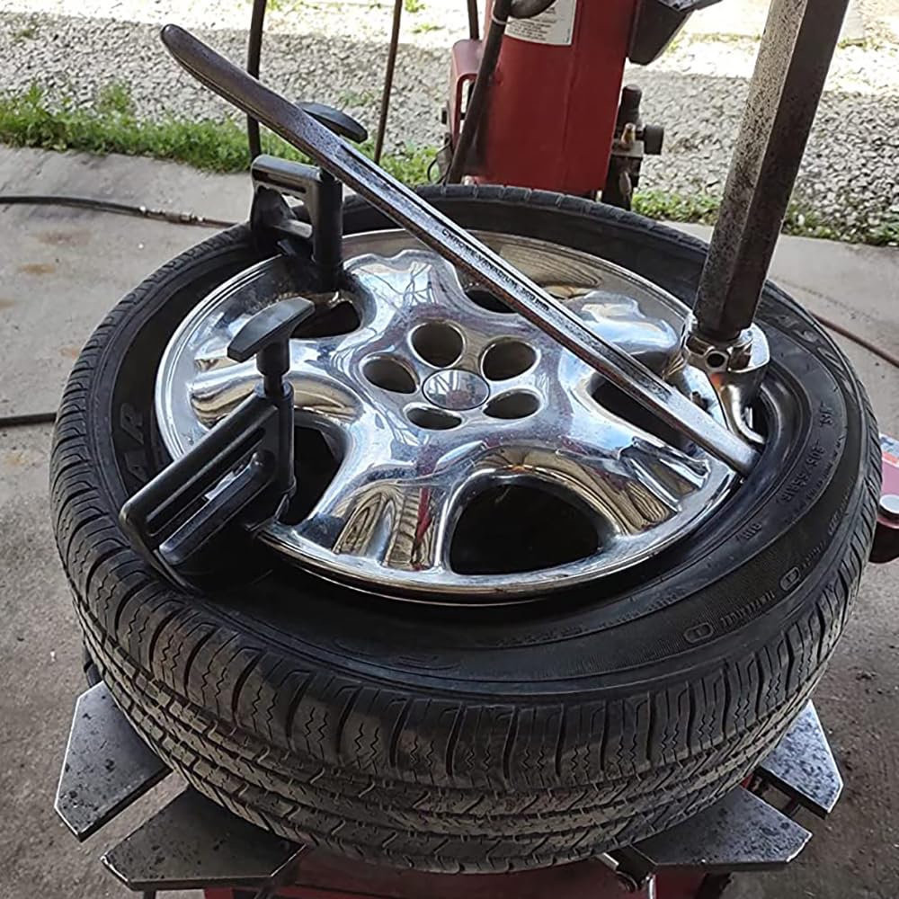Hedume durable bead clamp on wheel reduces bead seating damage