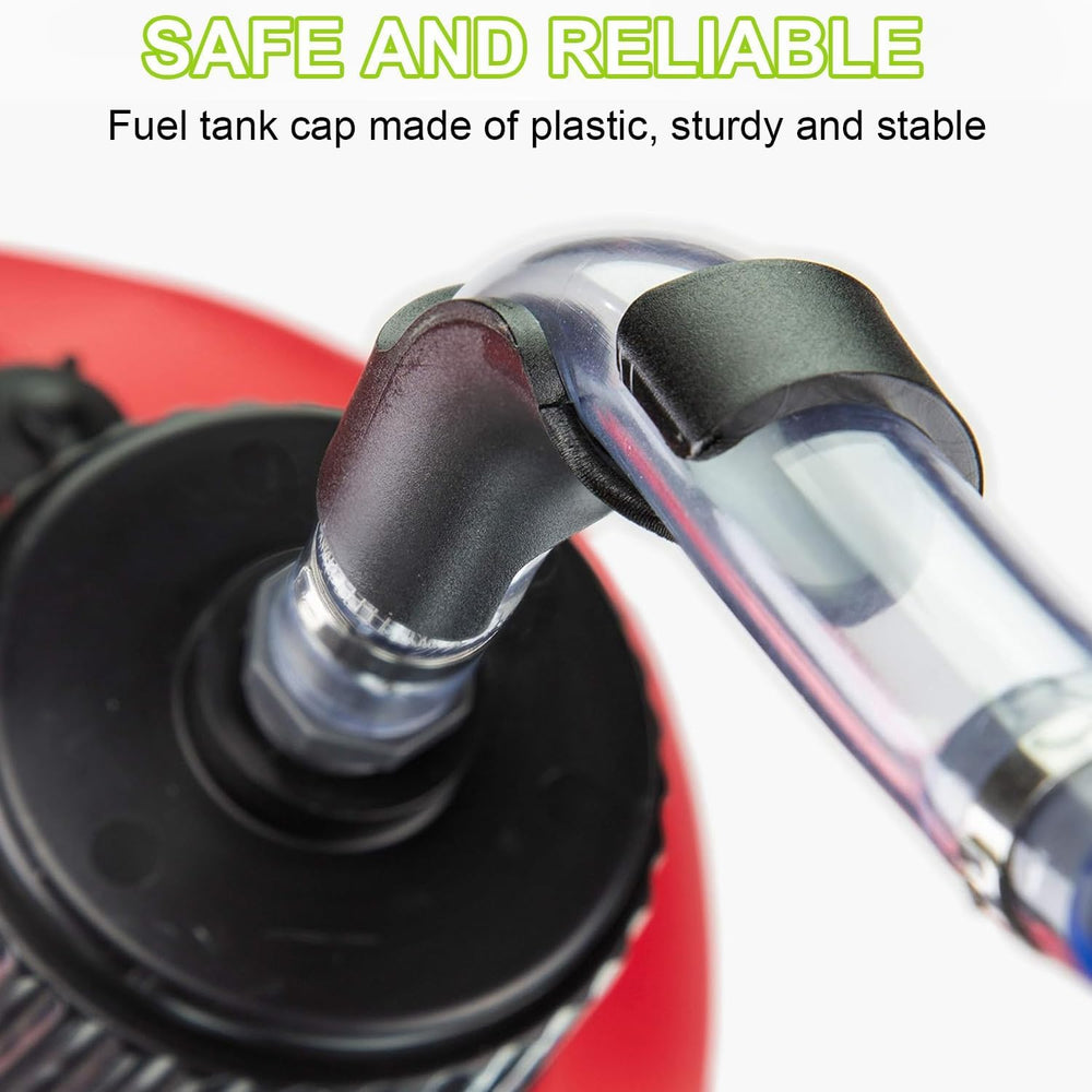 HEHIPLE gas can cap package showing two caps for dependable replacements.