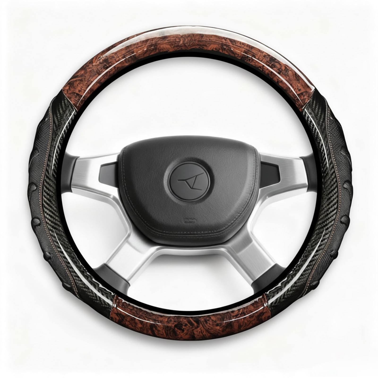 HEHKJDNBY steering wheel cover fits 17.5–18 inches for commercial trucks