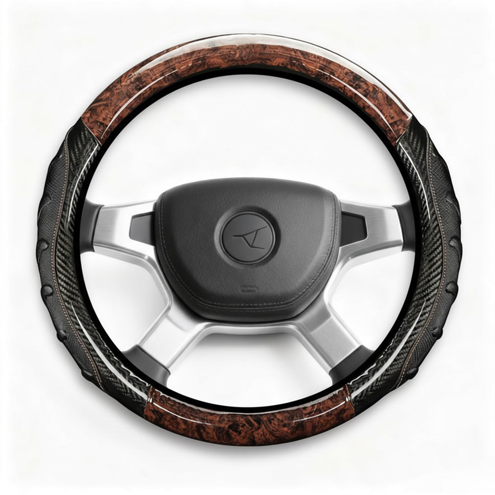 HEHKJDNBY steering wheel cover fits 17.5–18 inches for commercial trucks