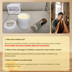 Heidelux brush applicator enabling even coverage for a professional finish.