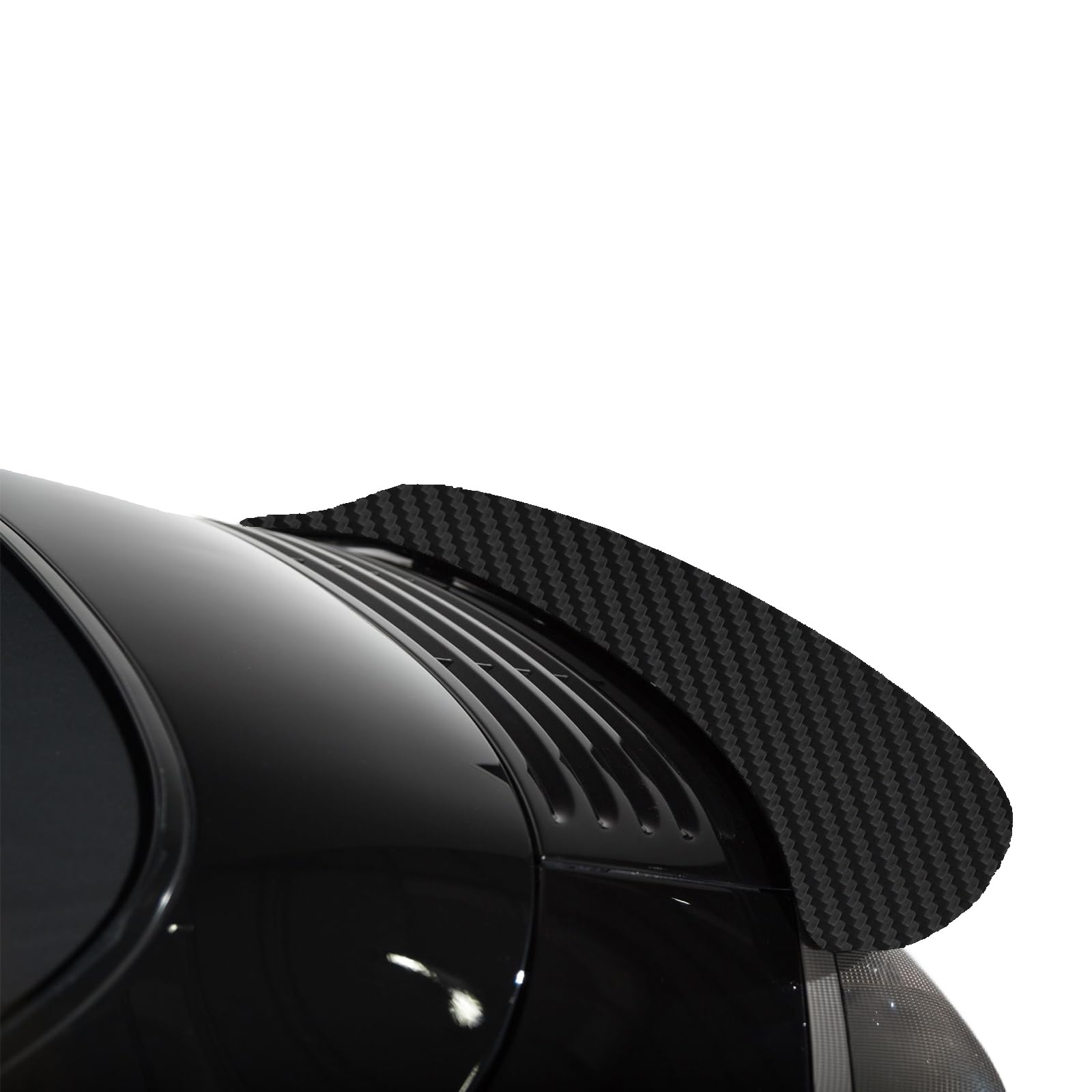 Heinaroman 5D carbon fiber wrap easy install with self-adhesive backing.