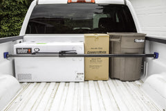 Heininger HitchMate cargo stabilizer bar features heavy-duty steel construction for demanding loads.