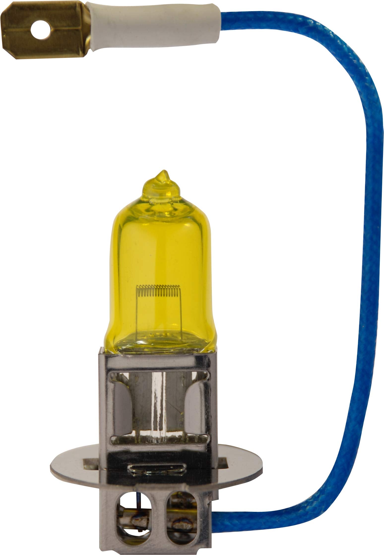 HELLA H3 YL close-up filament core shows precise manufacturing for consistent light.
