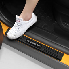 Hellet door sill protector packaging shows the full set for Bronco Sport.