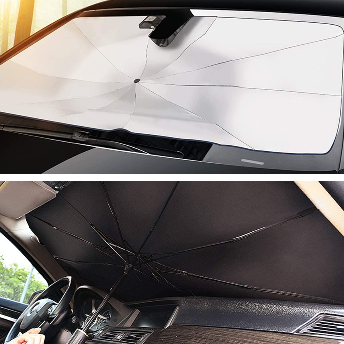 helloleiboo quick-store buckle secures shade neatly