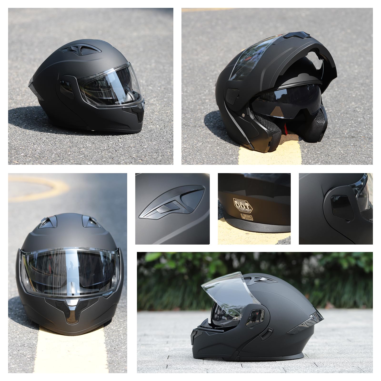 Helmelkin modular helmet suited for multi-terrain riding like snow, dirt, and street