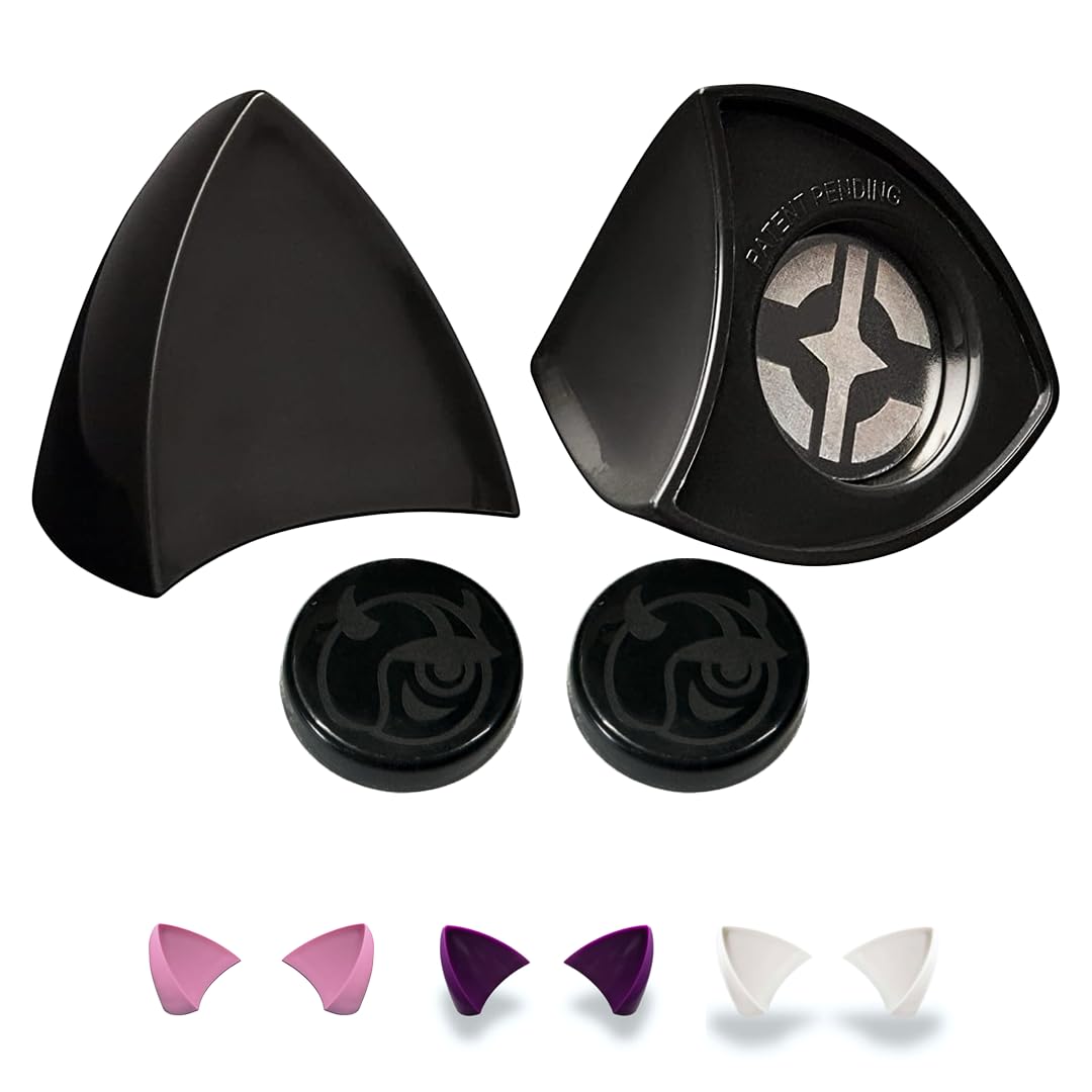 Helmet Flair MagNeatOhz cat ears on helmet add playful visibility for riders.