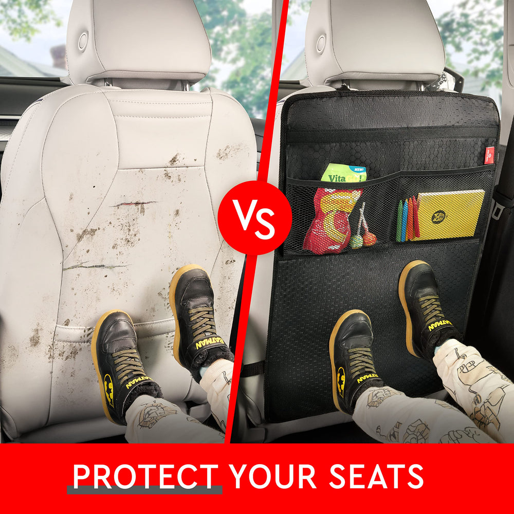 Helteko Kick Mat adjustable headrest fit demonstrates broad compatibility.