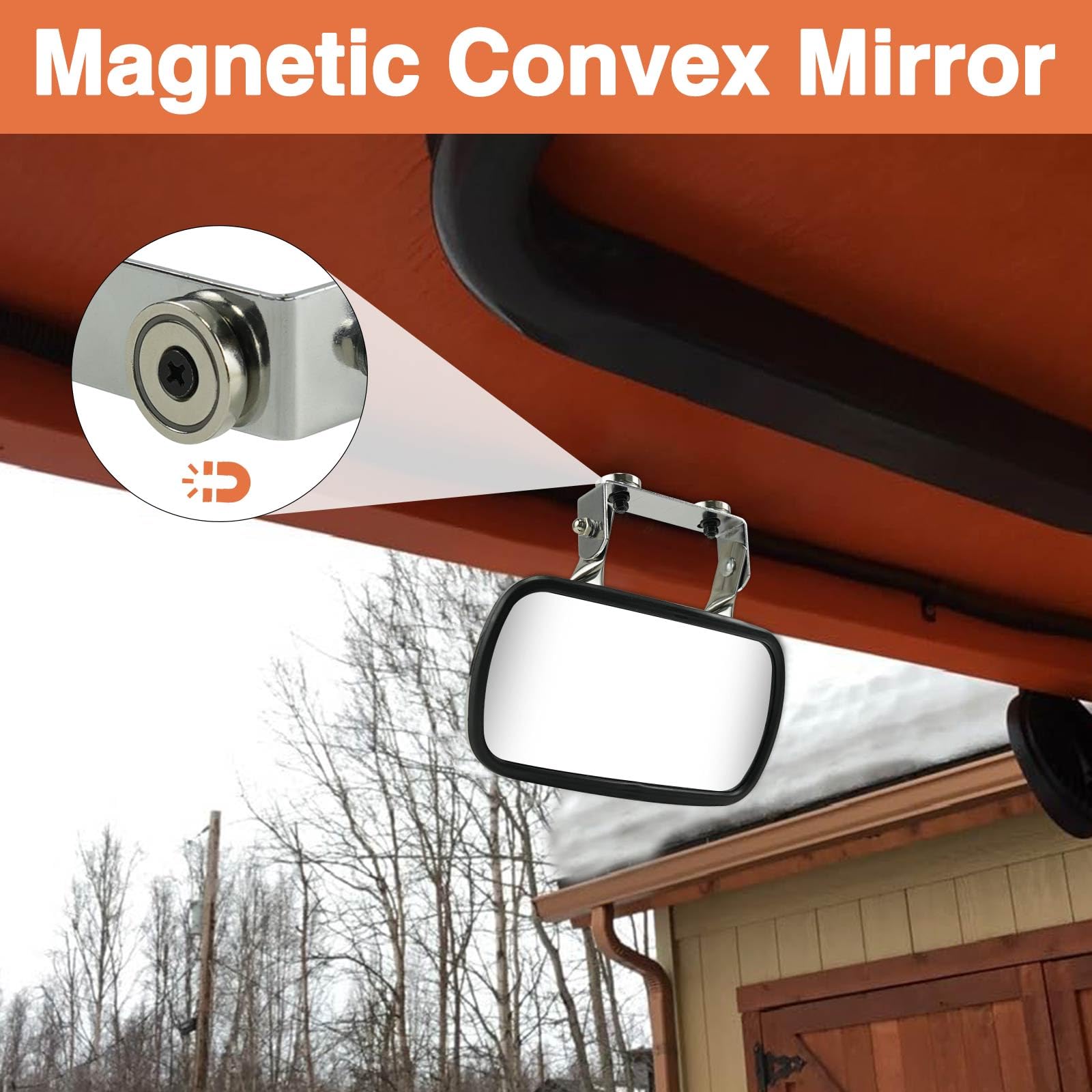 HEMRUNK U-bracket design provides easy, finger-friendly adjustment