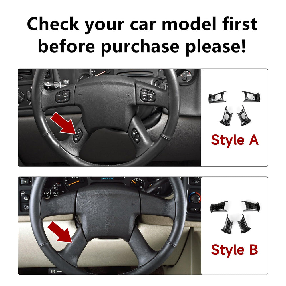 HENGYUESHANG carbon trim cover for Envoy/Savana enhances cabin aesthetics and protection