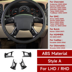 HENGYUESHANG carbon trim cover for Tahoe/Avalanche adds durable interior style