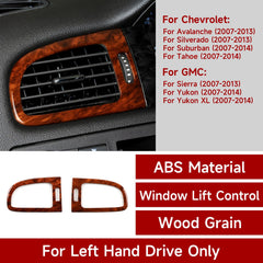 HENGYUESHANG wood grain trim sticker on Chevy Tahoe adds a refined finish