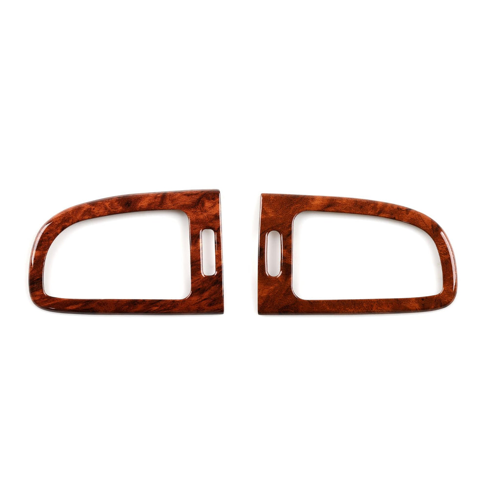 HENGYUESHANG wood grain trim sticker on Yukon XL blends with cabin decor