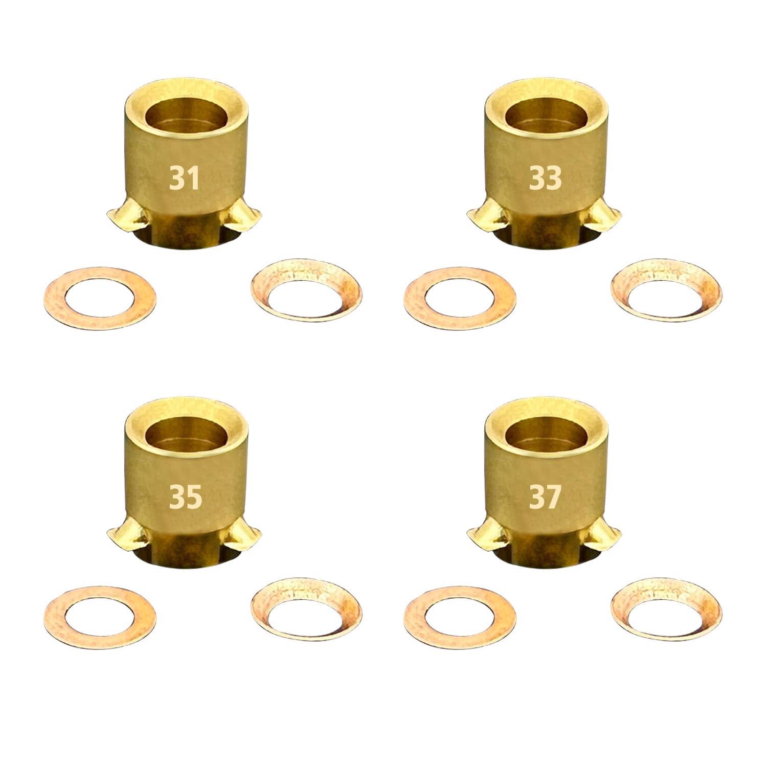 HENKYO Holley brass accelerator pump nozzle 0.031in for precise carburetor tuning