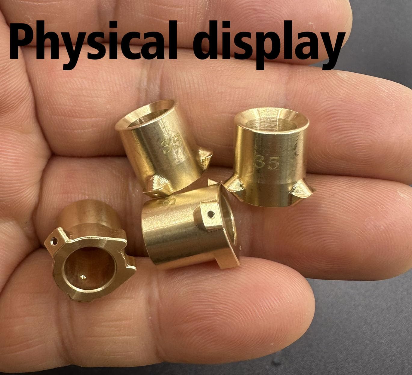 HENKYO Holley brass accelerator pump nozzle 0.035in for Holley carbs