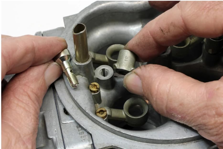 HENKYO Holley nozzle set includes gasket for quick replacement