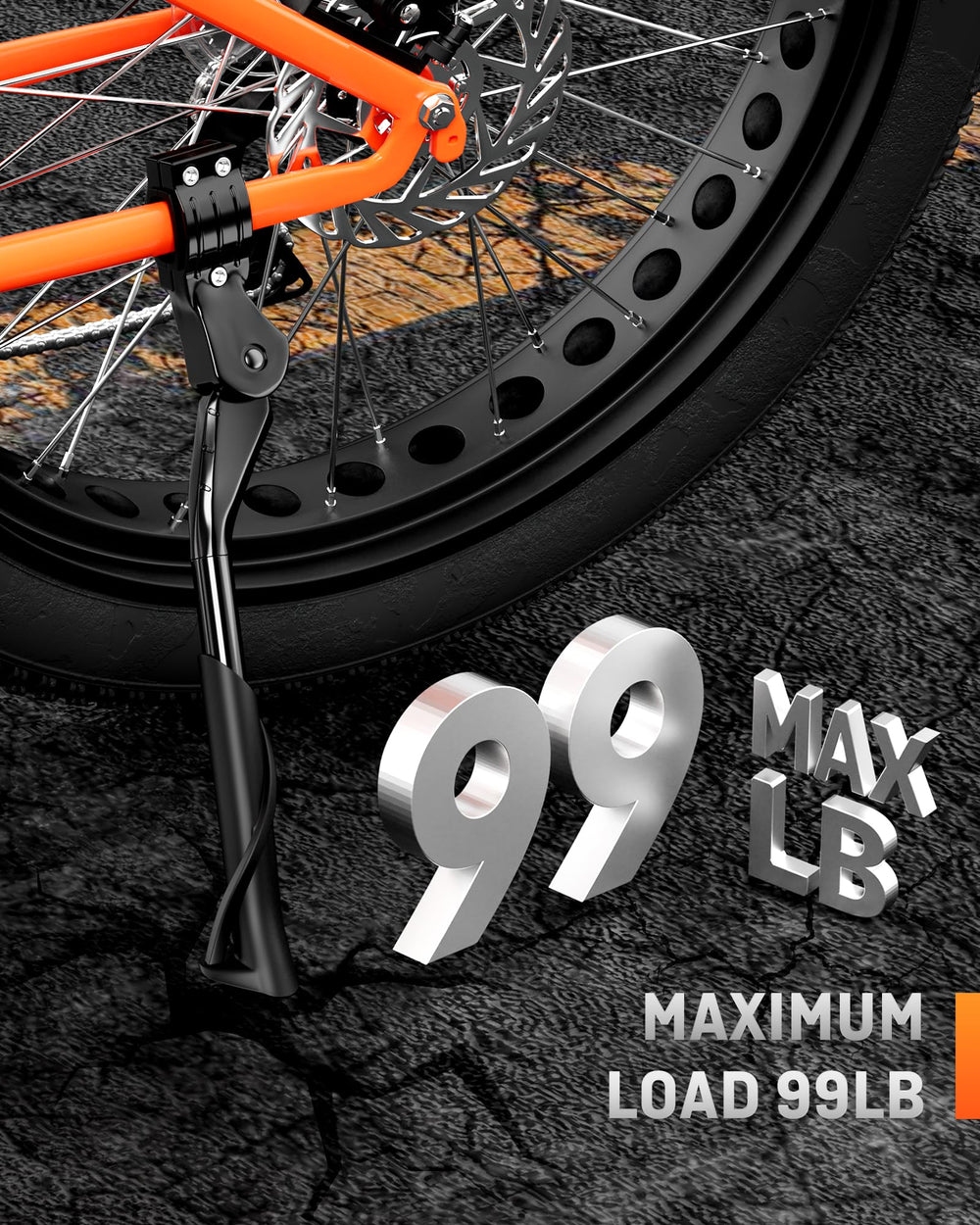 HENMI lightweight design keeps bike setup simple and portable.
