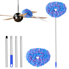 Heonay ceiling fan cleaner with extendable pole reaches high blades for easier dust removal.