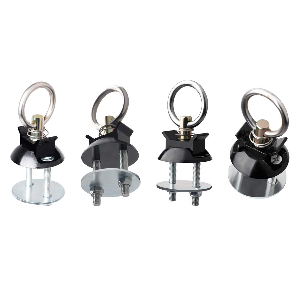 HERCOO Installation Kit includes screws and washers for a stable, level anchor.