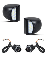 HERCOO LED license plate light rear lamps for GM trucks improving night visibility
